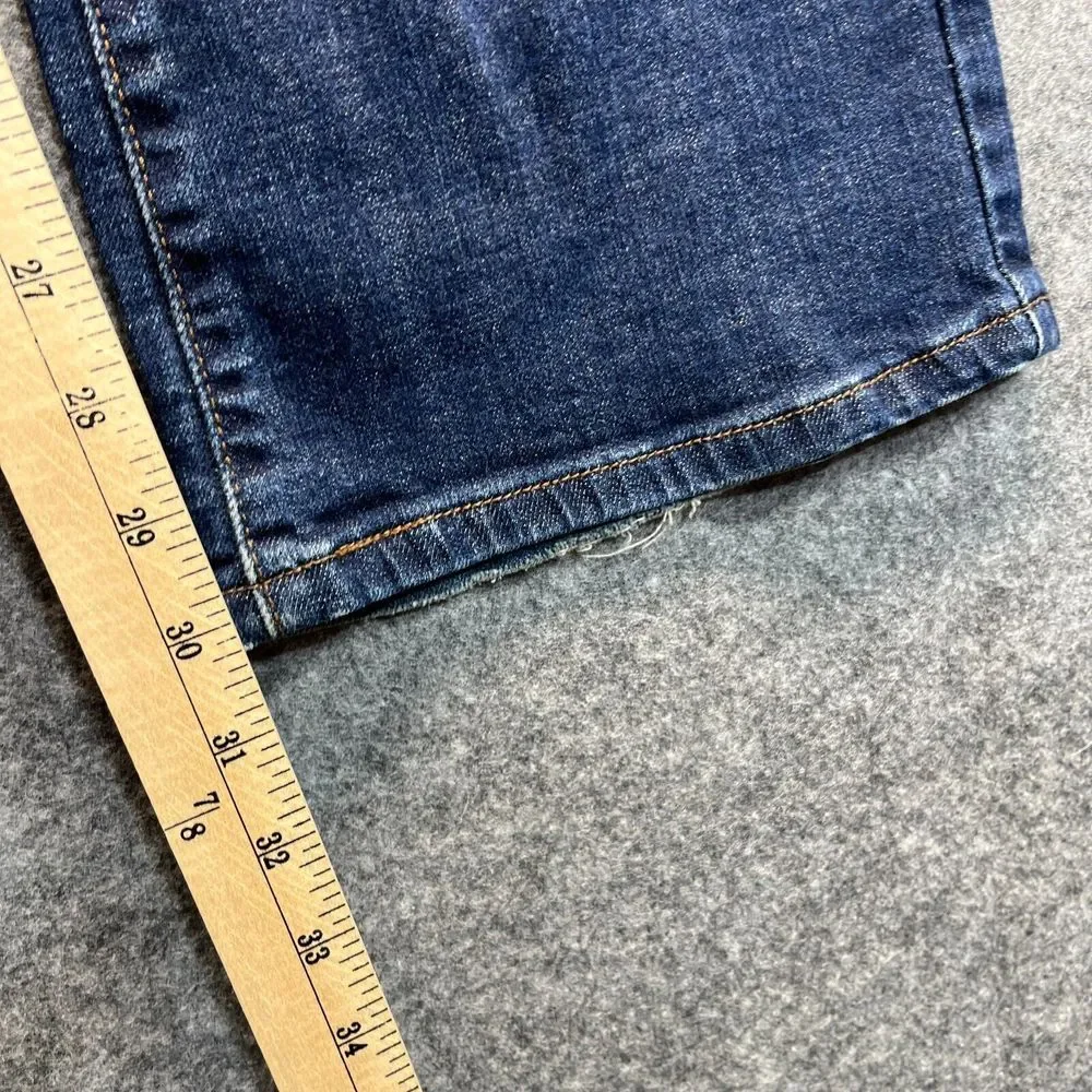 Levis Jeans‎ Women's 10 M 529 Curvy Bootcut Dark Blue Denim Pants Mid Rise